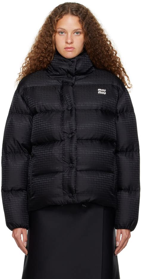 miu miu black jacket|Miu Miu.